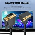 thumbnail image 5 of Chenyang 100CM 90 Degree Up Angled VGA RGB Male to Straight Male Extension Cable 3COAX+6C for Monitor Projector Computer, 5 of 9