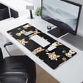 thumbnail image 2 of Long Mouse Pads for Desk,Cute Cartoon Corgi Desk Mats on Top Of Desks, Desk Mouse Pad Extra Large with 3mm Non-Slip Base and Stitched Edge for Gaming,Office,Work,Home 31.5"x11.8", 2 of 6