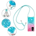 thumbnail image 5 of Funda para Xiaomi Redmi Note 11 4G/Note 11S 4G Brillantina Líquida Divertida Reluciente y con Cristales en Movimiento Cuerpo Cruzado con Cordón Ajustable, 5 of 5