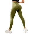thumbnail image 2 of Anti Celsior Cellulite 3D Leggings Womens Slim Move Cellulite Leggings Scrunch Butt Lifting Leggings Resistance Band Tummy Control Compression 3D Gym Leggings for Women Workout Yoga Pants Green L, 2 of 4