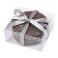 thumbnail image 4 of Creative Home Champagne Marble 4 Piece Coaster Set (4" Diameter), 4 of 4