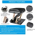 thumbnail image 5 of Foot Rest for Under Desk at Work 4-Level Height Adjustable, Ergonomic Foldable Footrest for Office, Gaming,Computer, Soft & Removable Pad Desk Foot Stool Suitable for All Seasons, 5 of 8