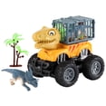 thumbnail image 1 of Coche Transportador De Dinosaurios Para Niños, Juguete Con Dinosaurio De Juguete, Vehículo De Ingeniería Grande, Coche De Tracción Por Fricción, Juego De Coches De Dinosaurios Para Niños Eigraketly FN007277-02, 1 of 6