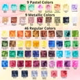 thumbnail image 2 of Set de Tintas de Alcohol LET'S RESIN 64 piezas Pasteles Metálicos Vibrantes, 2 of 7