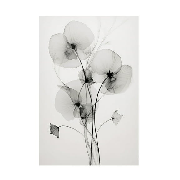 Treechild 'Transparent Botanic No1' Canvas Art