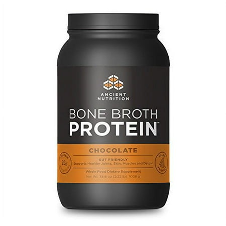Ancient Nutrition Chocolate Bone Broth Protein 35.6 oz