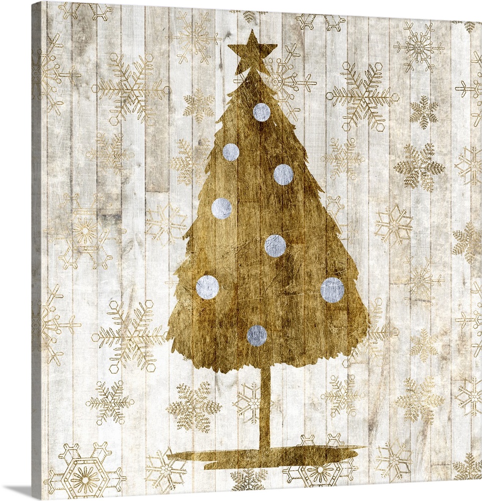 Rustic Christmas III  Canvas Wall Art, Home Decor  36x36 - Walmart.com