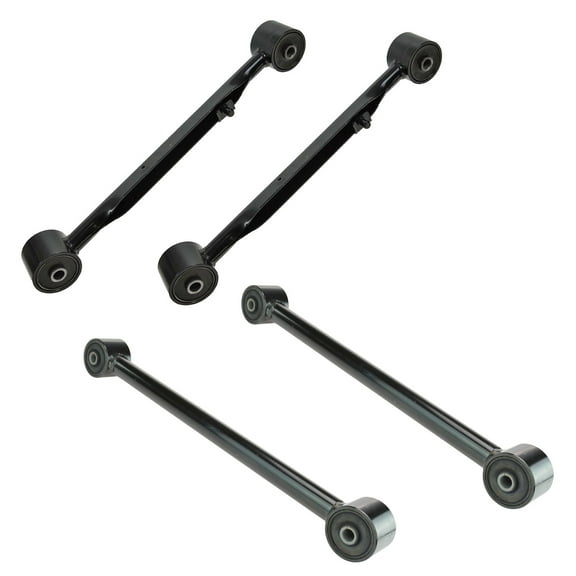 TRQ Rear Upper Lower Suspension Control Arms 4pc Set for Envoy Trailblazer SUV PSA65871