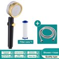 thumbnail image 4 of Handheld Alta presión Cabeza de ducha Sprinkler Rotación de 360 ​​grados Masaje de Ducha Ducha Hogar Hotel Baño Adulto Familia Negro Tipo 3 tholdsy HA010610-03, 4 of 6