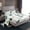 Colorful, variant on jejeloiu Colorful Cartoon Cat Twin Sheet Sets,Kawaii Animals Lover Bedding For Girls Women 3pcs