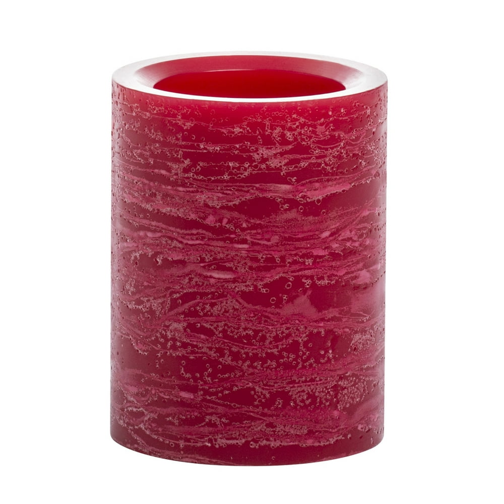 Sterno Home Inglow Flameless LED Wax Pillar Candle, 3