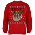 thumbnail image 1 of Despacito Means Slowly Sloth Funny Ugly Christmas Sweater Mens Sweatshirt, 1 of 1