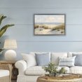 thumbnail image 3 of Stupell Industries Contemporary Coastal Birds Over Dunes Gray Floating Frame Canvas Art, 31 x 21, by Creative Studio, 3 of 8