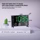 thumbnail image 3 of Reloj despertador digital Haimiage con espejo, con fecha y temperatura, 3 of 9