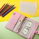 thumbnail image 4 of PU Leather Notebook Binder Budget Planner Binder Cover with 12 Pieces Binder Pocket Personal Cash Budget Envelopes System 6 Hole Binder Zipper Folder, 4 of 4