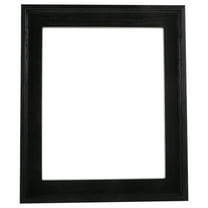 Phlegsive 25x30 Black Double Glass Float Frame for Canvas Paintings