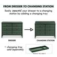 thumbnail image 4 of Davinci Jenny Lind Spindle 6-Drawer Dresser, 4 of 6