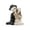 A, variant on Skeleton Bride and Groom Resin Figurine, Halloween Gothic Wedding Decor Prop, Tabletop Ornament for Party Display, Couple Skeleton Decoration