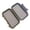 black, variant on Floleo Waterproof Fishing Tackle Box with 2 Trays, 2 Compartments