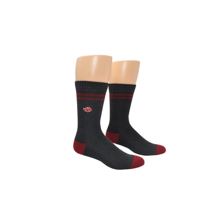 Naruto Shippuden Cloud Symbol Embroidered Athletic Crew Sock