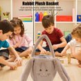 thumbnail image 3 of Bolsa De Pascua De Felpa, Bolsa De Caza De Pascua De Felpa Sonrisa De Gran Capacidad Para Niños Para Fiesta, 3 of 7