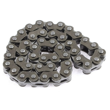 Unique Bargains 29.5cm Girth 44 Links Drive Metal Camshaft Timing Chain for Motorcycle Scooter