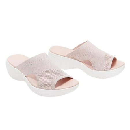 

Womens Sandals Clearance New Style Casual Women s Sandals And Slippers With Flat Bottom For Outer