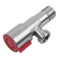 thumbnail image 2 of Stainless Steel Triangle Valve Hot Cold Inlet Valve Toilet Water Stop Valve Filling Valves For Kitchen Bathroom Accessories, 2 of 10