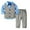 HBoys Suit3-Blue, variant on Baby Boys Formal Suit Toddler Gentleman Suit Dress Slim Fit Shirt+Vest+Pants Outfits Toddler Gentleman Set