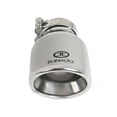 thumbnail image 3 of aFe Power Takeda 304 Stainless Steel Clamp-on Exhaust Tip Polished Fit 2-1/2 IN Inlet x 4 IN Outlet x 6 IN L 49T25404-P061, 3 of 5