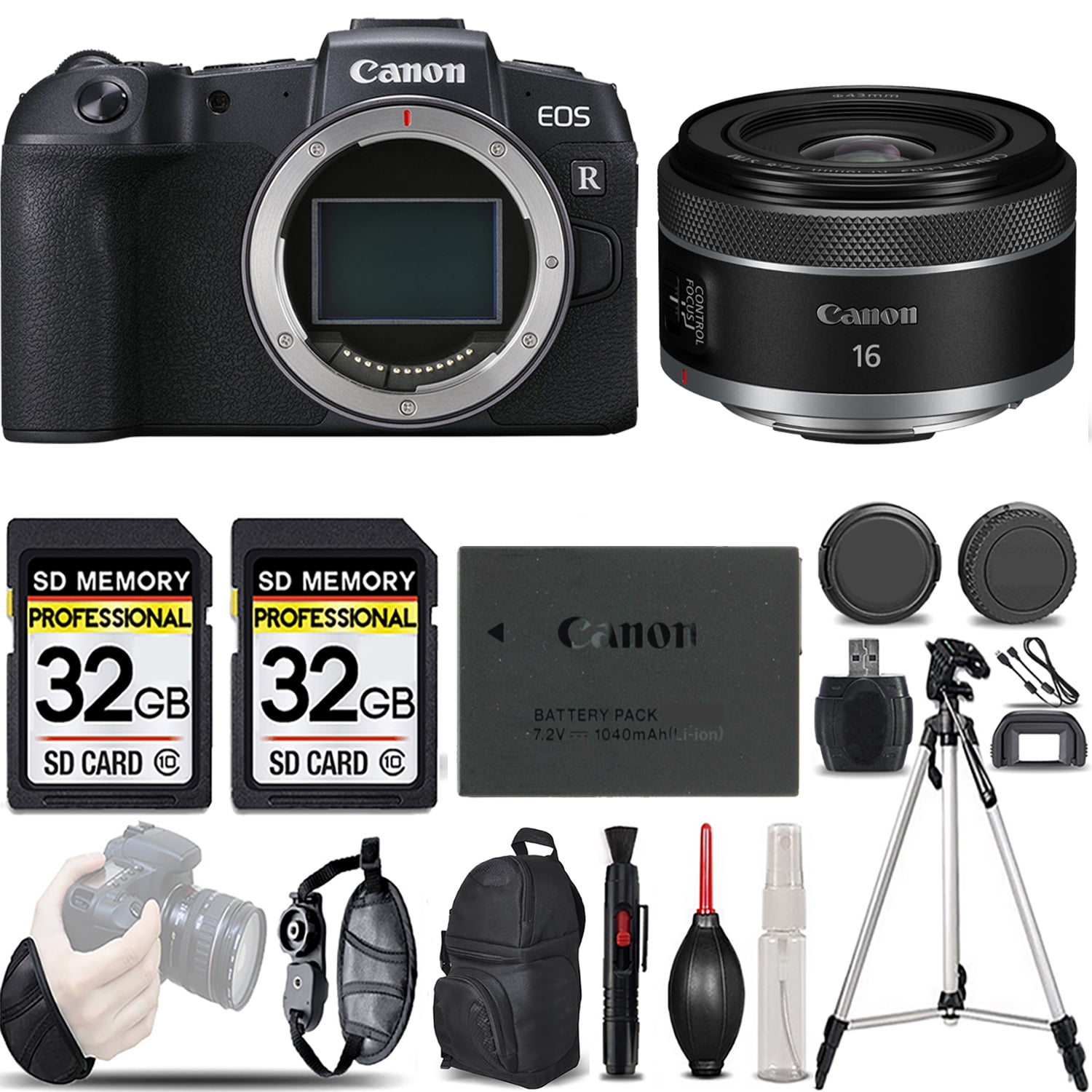 Canon EOS RP RF24-105mm F4-7.1 IS STM Mirrorless Camera Lens Kit