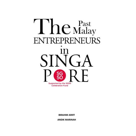 The Past Malay Entrepreneurs in Singapore - eBook