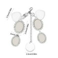 thumbnail image 5 of Lacy Wedding Bouquet Charm Photo Frame Charm Wedding Memorial Ornament, 5 of 10