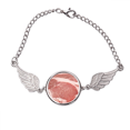 thumbnail image 1 of La textura de la carne de cerdo la carne cruda de alimentos Pulsera pulsera pulsera alas de ángel pulsera, 1 of 3