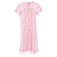thumbnail image 3 of JEFFRICO Womens Nightgowns Sleepwear Soft Pajama Dress Nightshirts Plus Size, 3 of 5