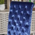 thumbnail image 5 of Dining Chairs Set with Rolled Top / Comfortable Seating in Navy Blue, 5 of 6