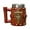 Brown, variant on Medieval Dragon Tankard Mug with Stainless Steel Liner, 16oz, Fantasy Viking Style, Perfect for Beverages