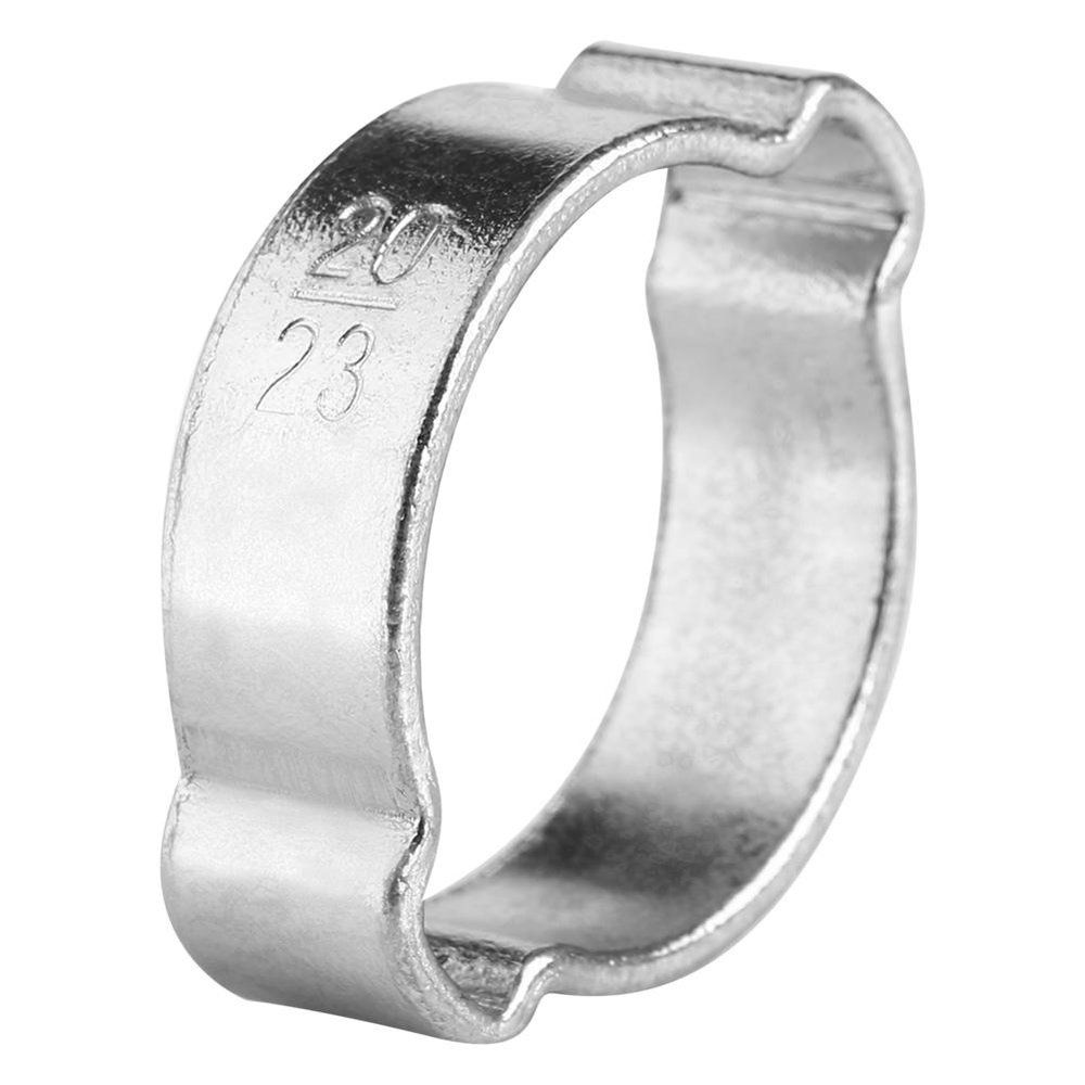 OTVIAP 10pcs Zinc Plated Stainless Steel Twoear Hose Clamp 523mm for