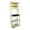 White Black, variant on 5-Tier Bakers Rack, Microwave Stand with Adjustable Shelves, Kitchen Storage Rack, 23.62" W Free Standing with Storage for Pots & Pans, Coffee Bar, Lounge, Dining Room (White Black)