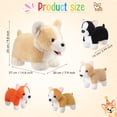 thumbnail image 2 of Perro Skylety de peluche con bebés en su interior para niños Corgi, 2 of 7