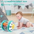 Baby Toys 6 to 12 Months, Light & Sound, Tummy Play Time Toys, Musical