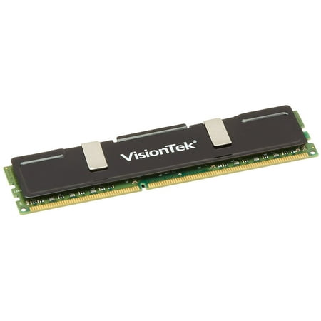 - VisionTek 4GB DDR3 1333 MHz (PC3-10600) CL9 DIMM Low Profile Heat Spreader, Desktop Memory - 900385
