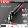 thumbnail image 2 of 2800W Electric Sheep Shears 6 Speeds Hair Clipper for Sheep Goat Alpacas Wool Scissor Sheep Farm Shearing Machine Cut ,Dustproof Design&Overheating Protection, 2 of 7