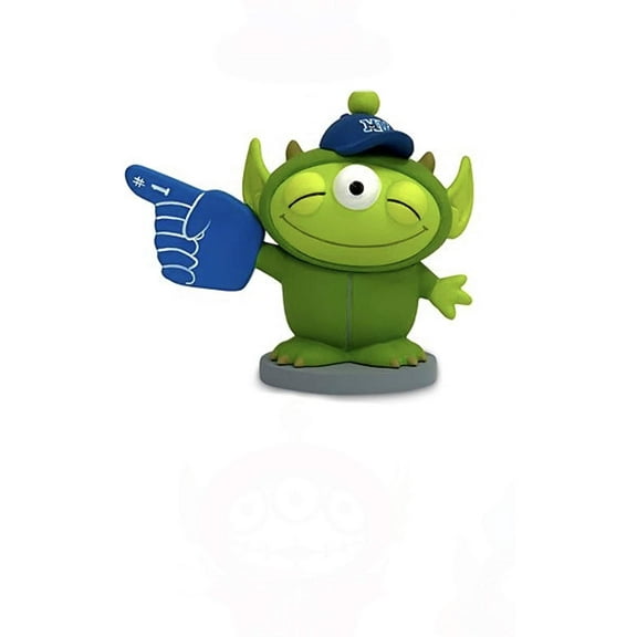 Toy Story Remix Space Alien Dressed As Mike Wazowski Lose 3” Pvc Cake Topper Figure Figurine Disney Monsters Inc University…