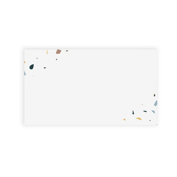Koyal Wholesale Terrazzo Place Cards for Wedding Party Tables, Seating Name Place Cards for Holders, 60 Pack