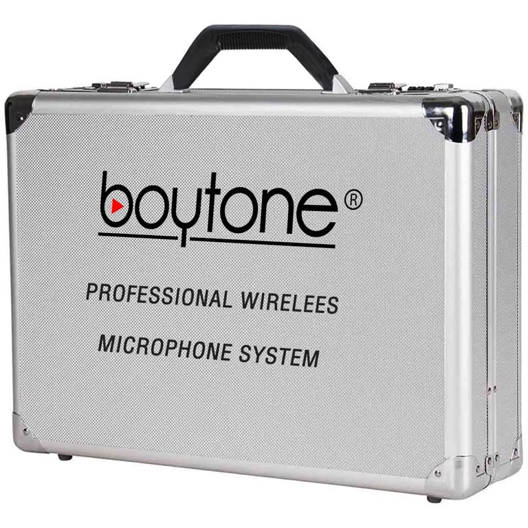 Boytone BT-104UM, UHF Wireless Microphone System, Dual fix Channel