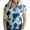 Deep Sea, variant on Yatta Golf Womens Standout Performance Short Sleeve Golf Polo Shirt (Vintage Blue, X-Large)