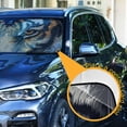 thumbnail image 3 of Yayeee Car Windshield Sun Shade Universal Fit Front Visor Protector, Tiger Eyes Pattern, 3 of 8