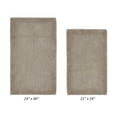 thumbnail image 3 of Better Trends Edge Sand 100% Cotton Reversible 2 Piece Bath Rug Set, 21" x 34" | 24" x 40", 3 of 4
