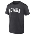 thumbnail image 2 of Men's Charcoal Nevada Wolf Pack Basic Arch T-Shirt, 2 of 3